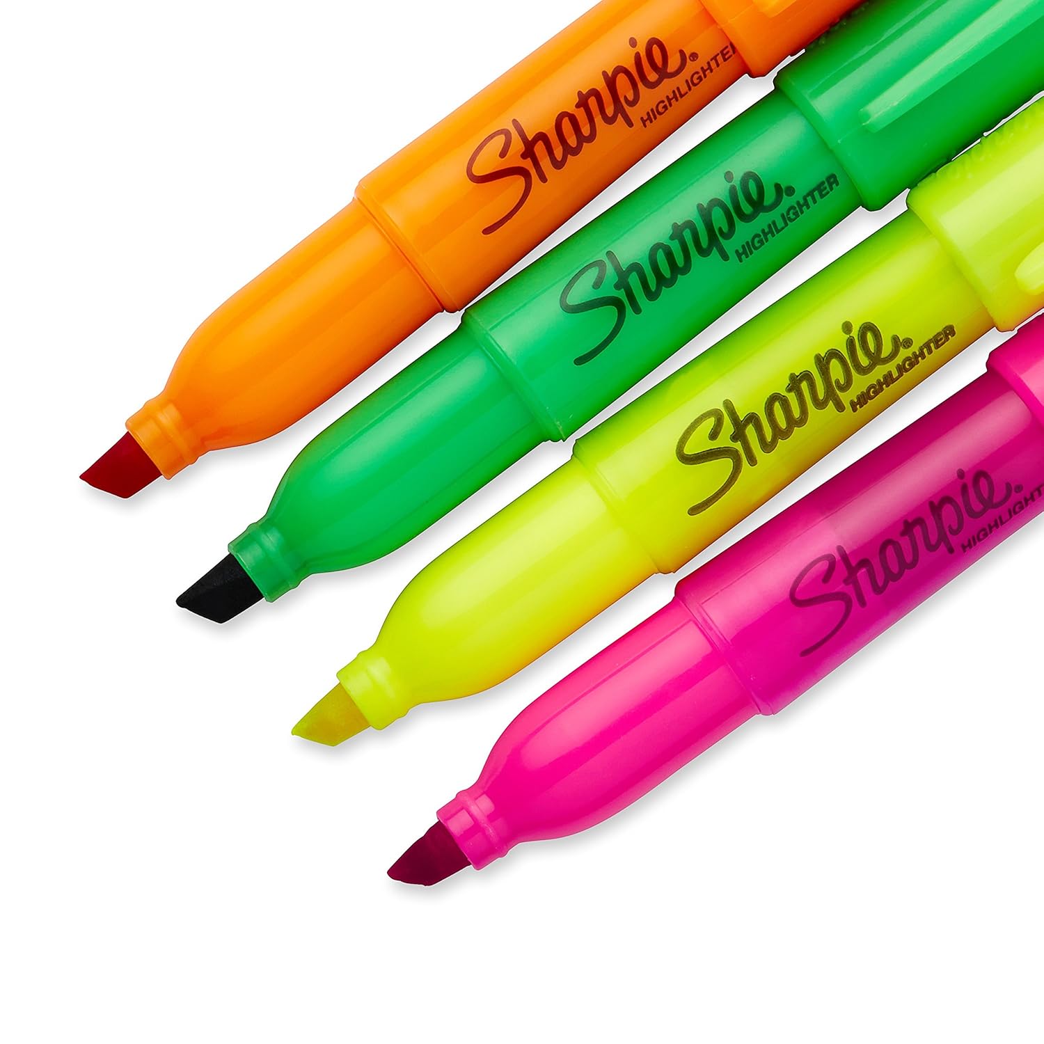 מוצרים למשרד Sharpie Accent Mini Highlighters, 4 Colored Highlighters