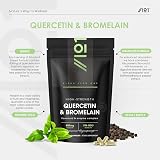 ALPHA01 Quercetin 800mg & Bromelain 396 GDU Vegan 60 Caps BioPerine view 2