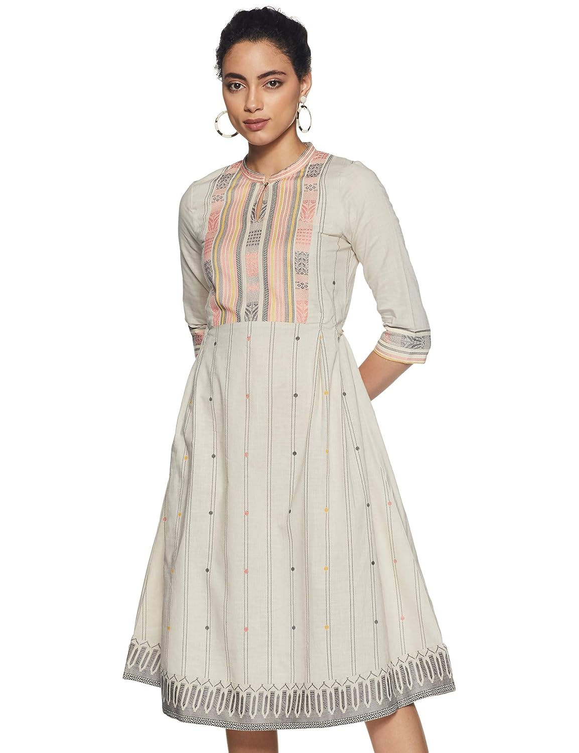 Buy W for Woman Cotton aline Dress at Amazon.in