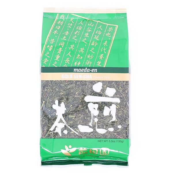 MAEDA EN SEN CHA GOLD, STEAMED GREEN TEA 5.30 Z