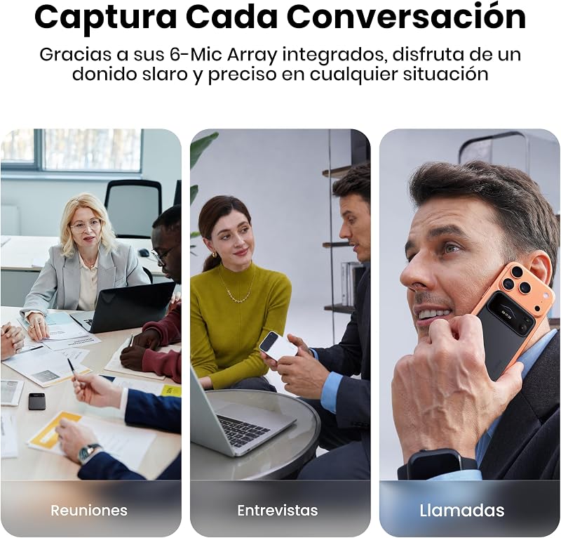 Action Pro Grabadora de Voz IA, Grabadora Profesional con Agente IA — foto 4 de 8