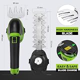 WORKPRO 2 in 1 Cordless Hedge Trimmer and Grass Shear 3.6 V 2000 mAh view 8