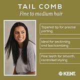 KENT Rat Tail Comb SPC82 210mm Fine Tooth Anti Static Heat Resistant Hair view 3