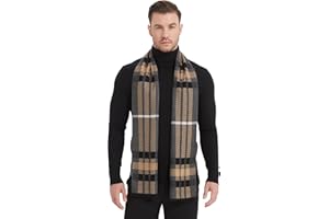 EP Mode Men's Winter Scarf, Cashmere Feel, Super Soft & Warm