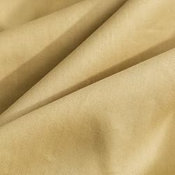 SUSYBAO 100% Cotton Gold Duvet Cover Twin Mustard