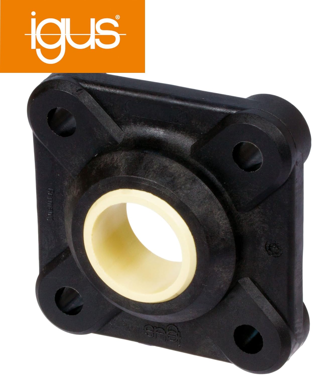 Flange block bearing igus igubal EFSM20 4 mounting holes bore 20mm