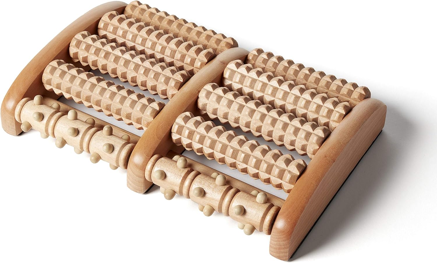 Kanjo Acupressure Foot Pain Relief MultiRoller Wooden
