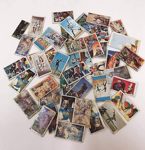 Amazon Co Jp 昭和レトロウルトラマン 仮面ライダー他カードまとめて40枚以上めんこ 大量 希少 当時物 円谷プロ 特撮y4917 ホビー 通販