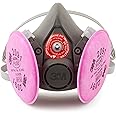 3M Probed Reusable Respirator Assembly 6300Q, Large, FOR FIT TESTING ONLY, Does Not Provide Protection, Industrial/Occupational Use Only