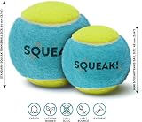 SPORTSPET Mini Squeak Tennis Balls for Dogs Pack of 15 Small Dogs view 2