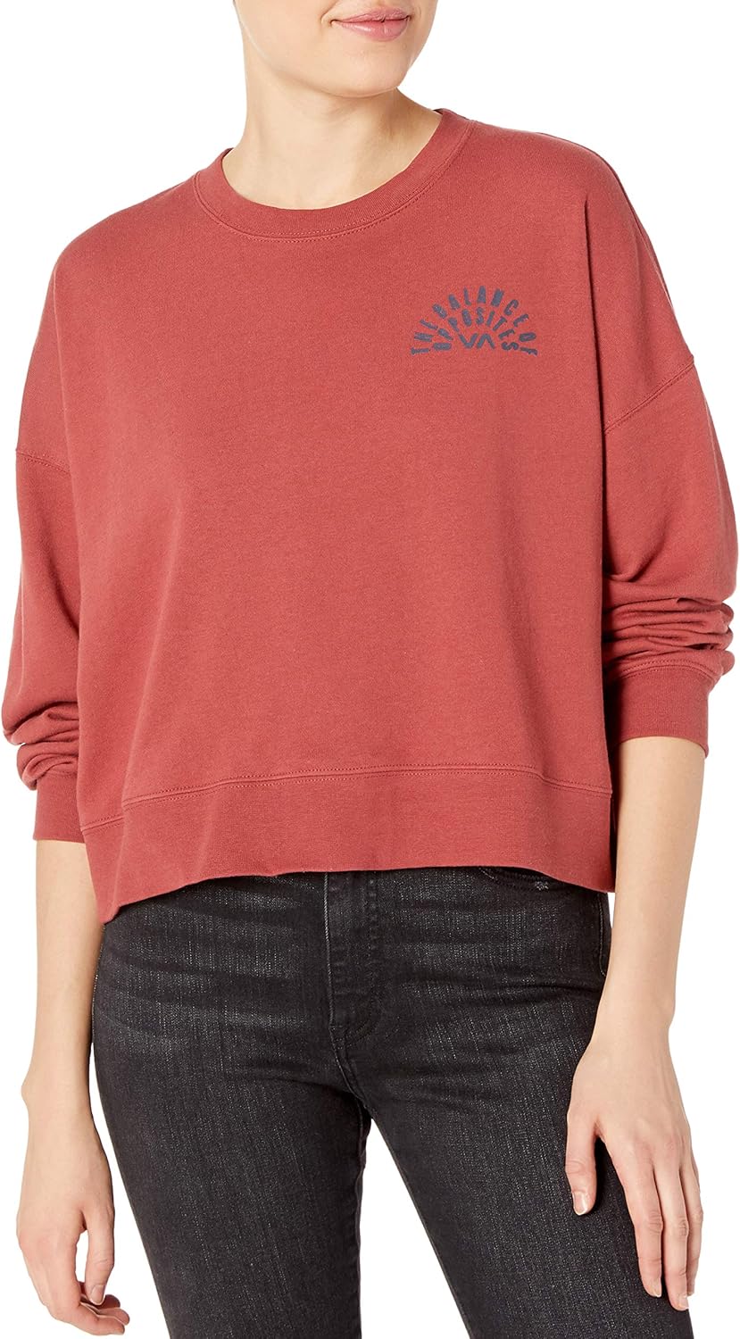 rvca crew neck sweater