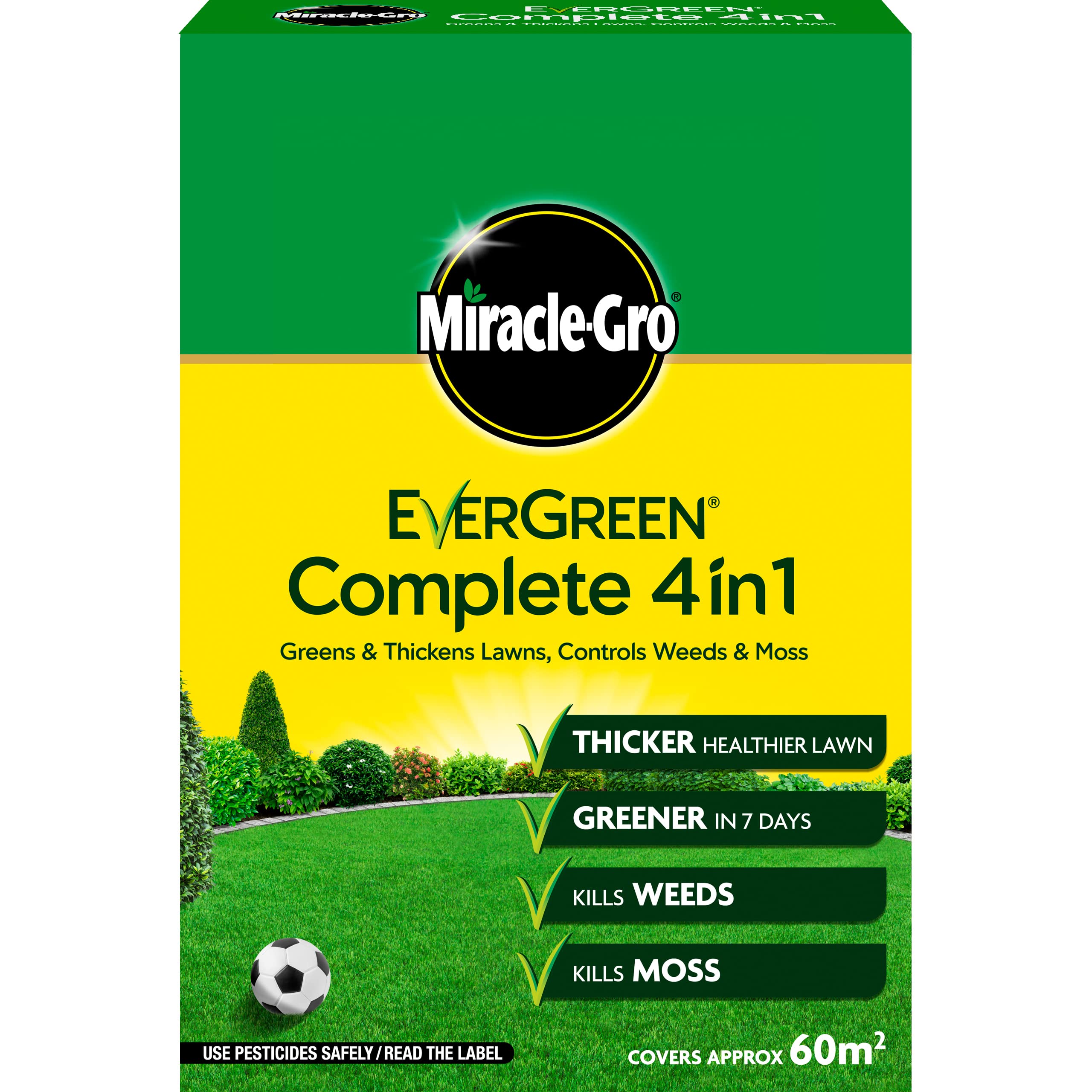 Miracle-Gro EverGreen Complete 4 in 1 2.1kg - 60m2