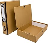 Pukka Pad Recycled Card File Boxes 8 Pack Kraft Spine Labels Thumb Pull view 4