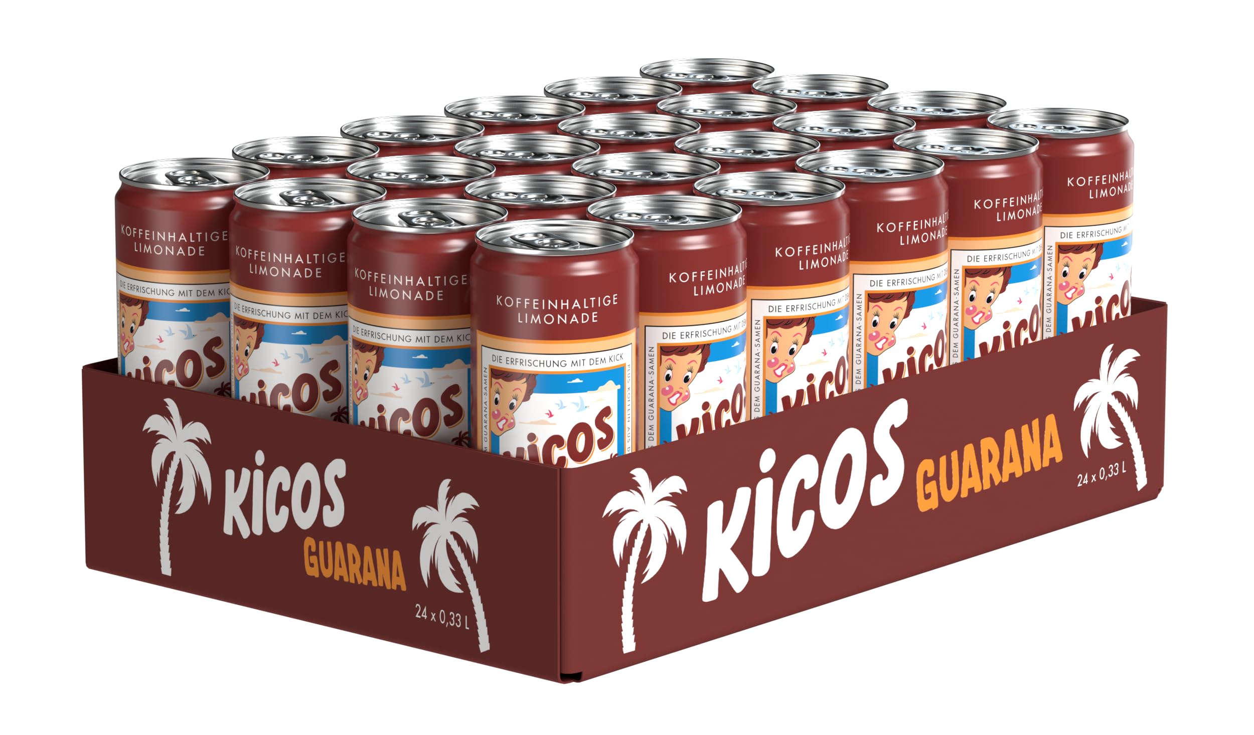 Kicos Guarana, EINWEG 24 x 330 ml 3