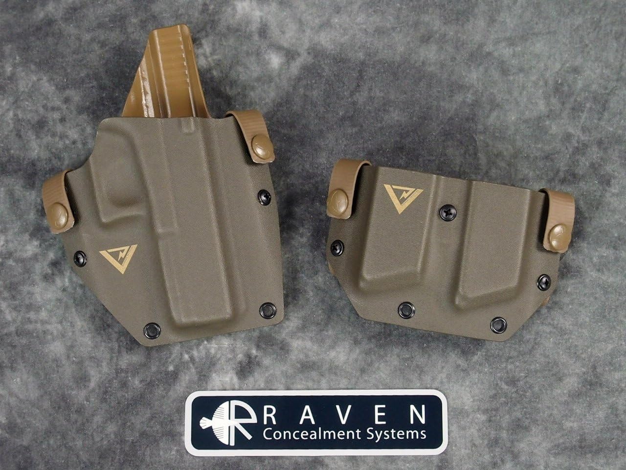 Raven Concealment Systems RCS Larry Vickers Signature Package #1 OWB Holster with Double Magazine