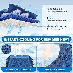PJPSAA 24 Pack Cooling Towels Bulk for Neck and