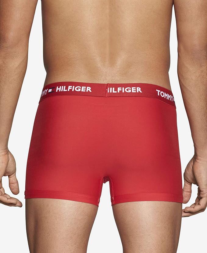 Tommy Hilfiger 汤米希尔费格 男式平角内裤*3条装 XL码3.7折.54 海淘转运到手约¥130