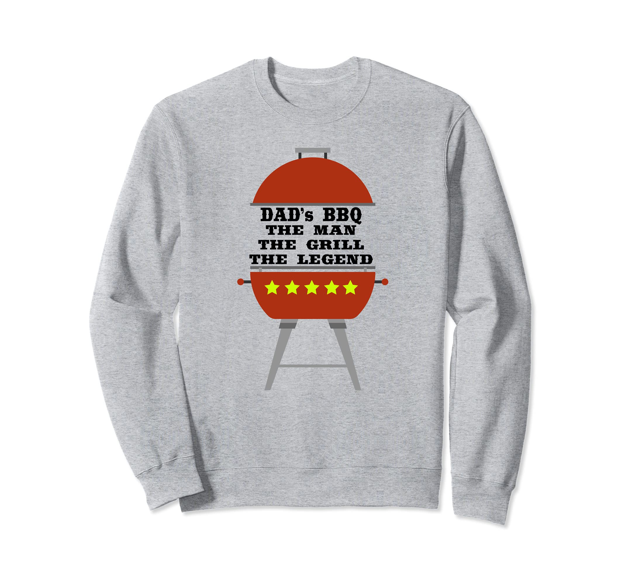 Dad Barbecue Grill the Man Myth Legend Funny Grilling BBQ Sweatshirt