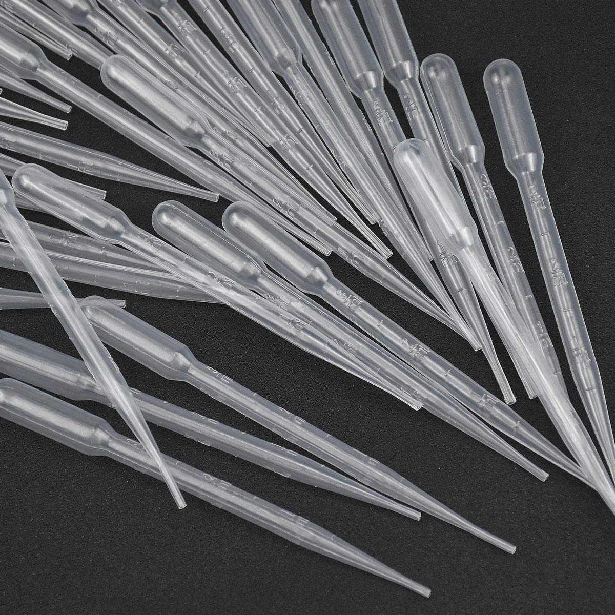 20 Pipette Di Plastica 3ml Con Contagocce - Per Dolci, Artigianato, Liquidi E Piante - Foto 13
