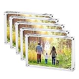 Boxalls Magnetic Photo Frame Clear Acrylic Picture