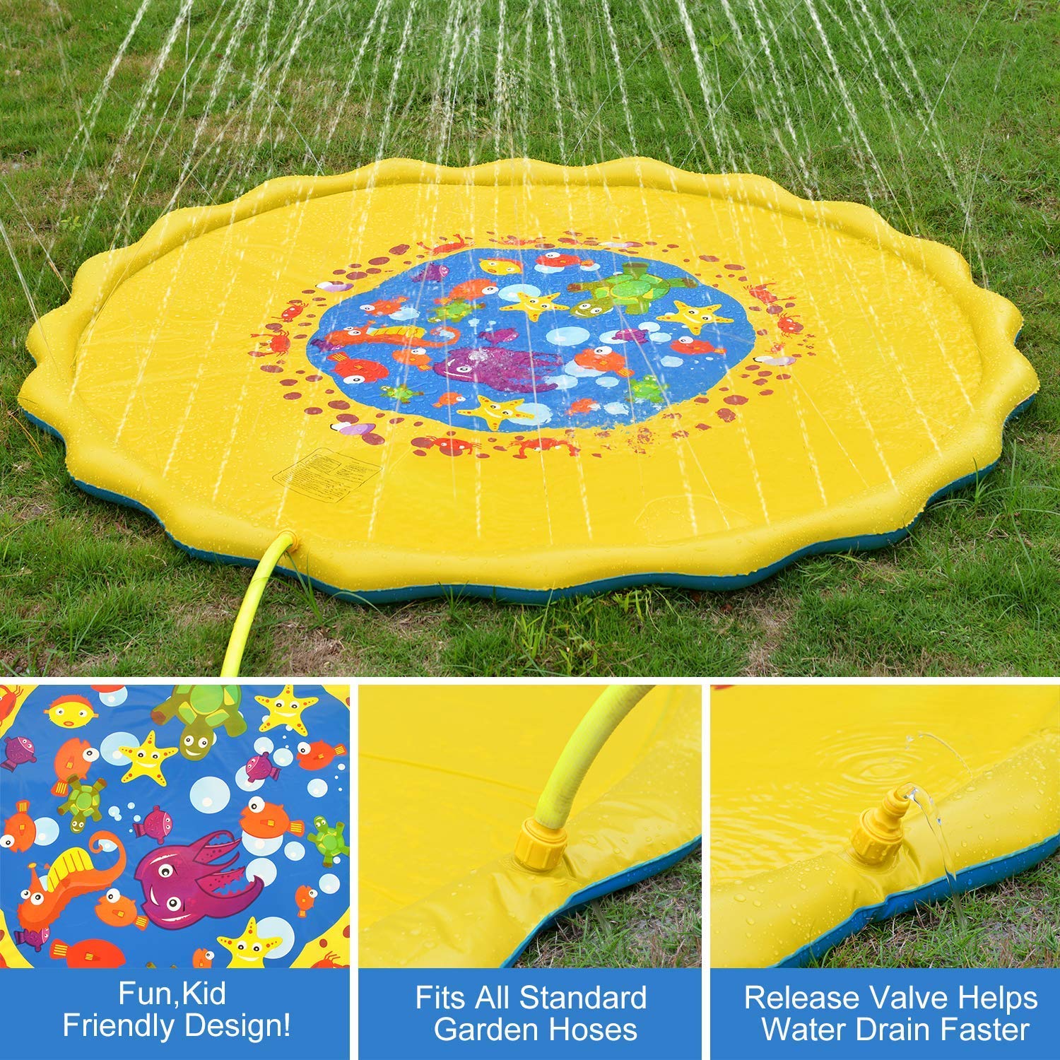 Angoo Sprinkle and Splash Play Mat 39\