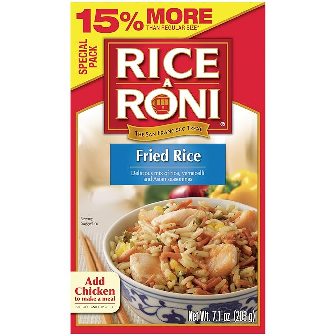 Rice a Roni Fried Rice Pack of 12 White Rice Produce