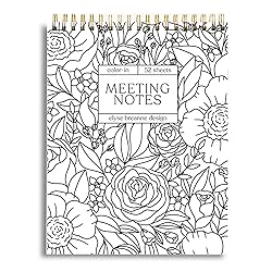 Elyse Breanne Design, Meeting Notes, 8.5" x