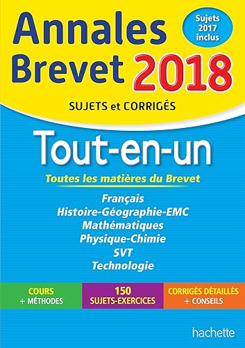 Download Annales Brevet 2018 - Le Tout-en-un 3ème PDF