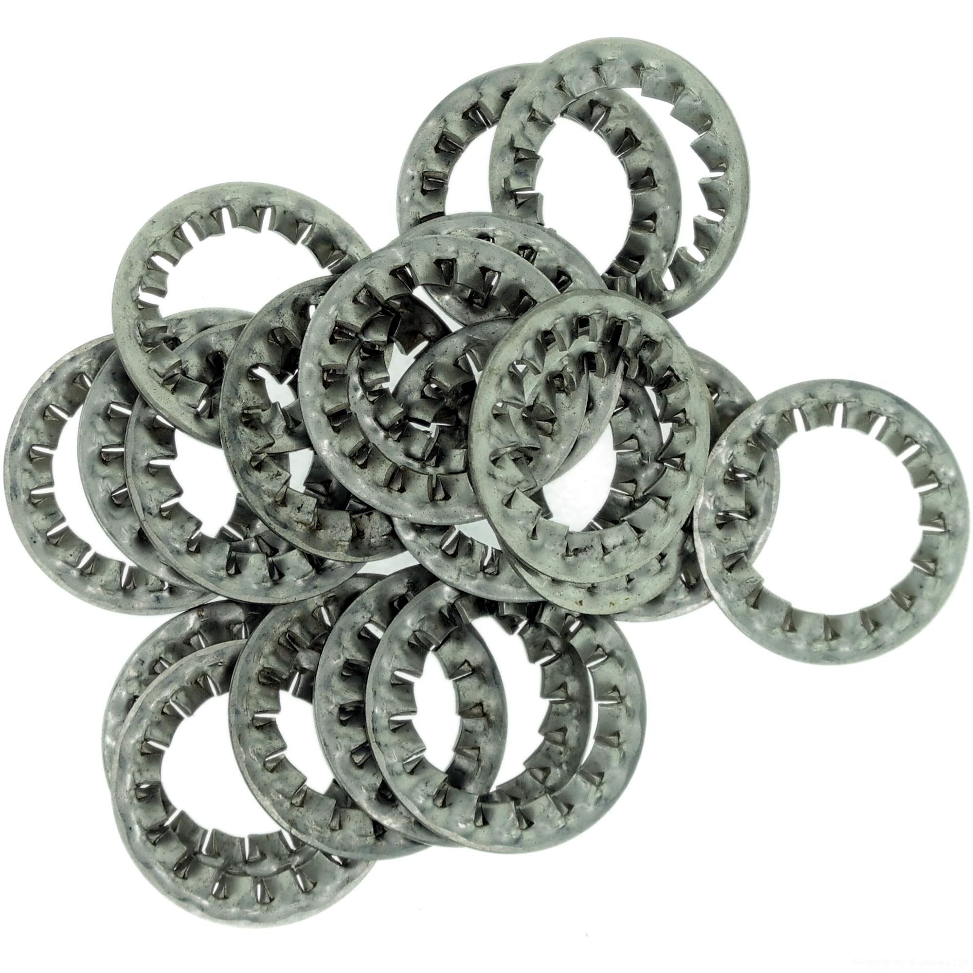 M6 (6mm) Shakeproof Washer (Internal Serrated) - Stainless Steel (A2) (Pack of 20) โ image 1