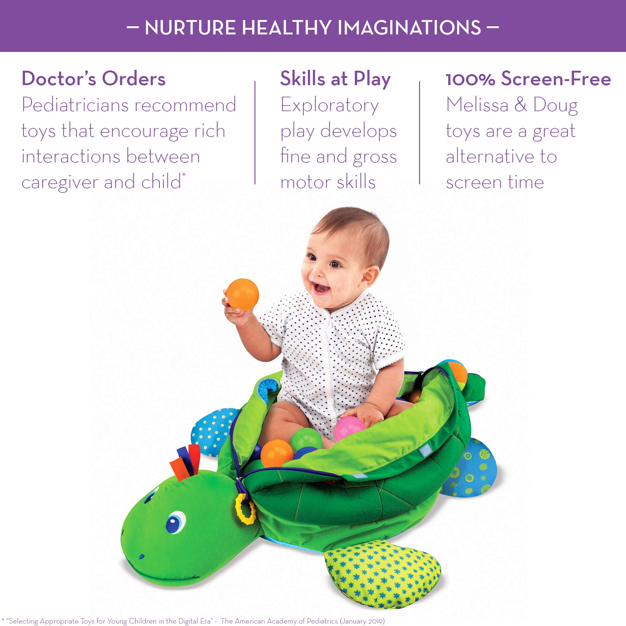 turtle ball pit melissa and doug