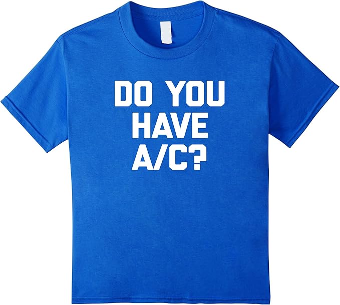 Do You Have Air Conditioning? TShirt funny saying summer