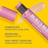Burt's Bees Lip Shimmer Strawberry 100% Natural Moisturising Tint 1 Tube view 2