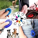 Bestomrogh 8 Pack Dog Training Clicker with Wrist Strap Multi-Color Training view 6