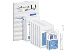 Water Testing Kits for Drinking Water: Drinking Water Test Kit - 2 Bacteria Tests + 100 Strips - Well and Tap Water - Quick & Accuracy Testing for Lead pH Hardness Iron Copper and More - TESPERT