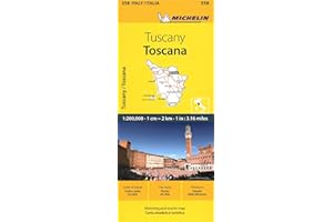 Michelin Map Italy: Toscana 358