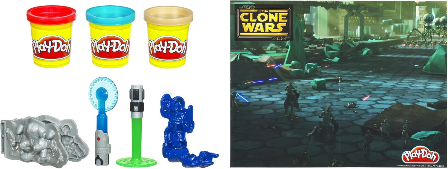 star wars play doh set