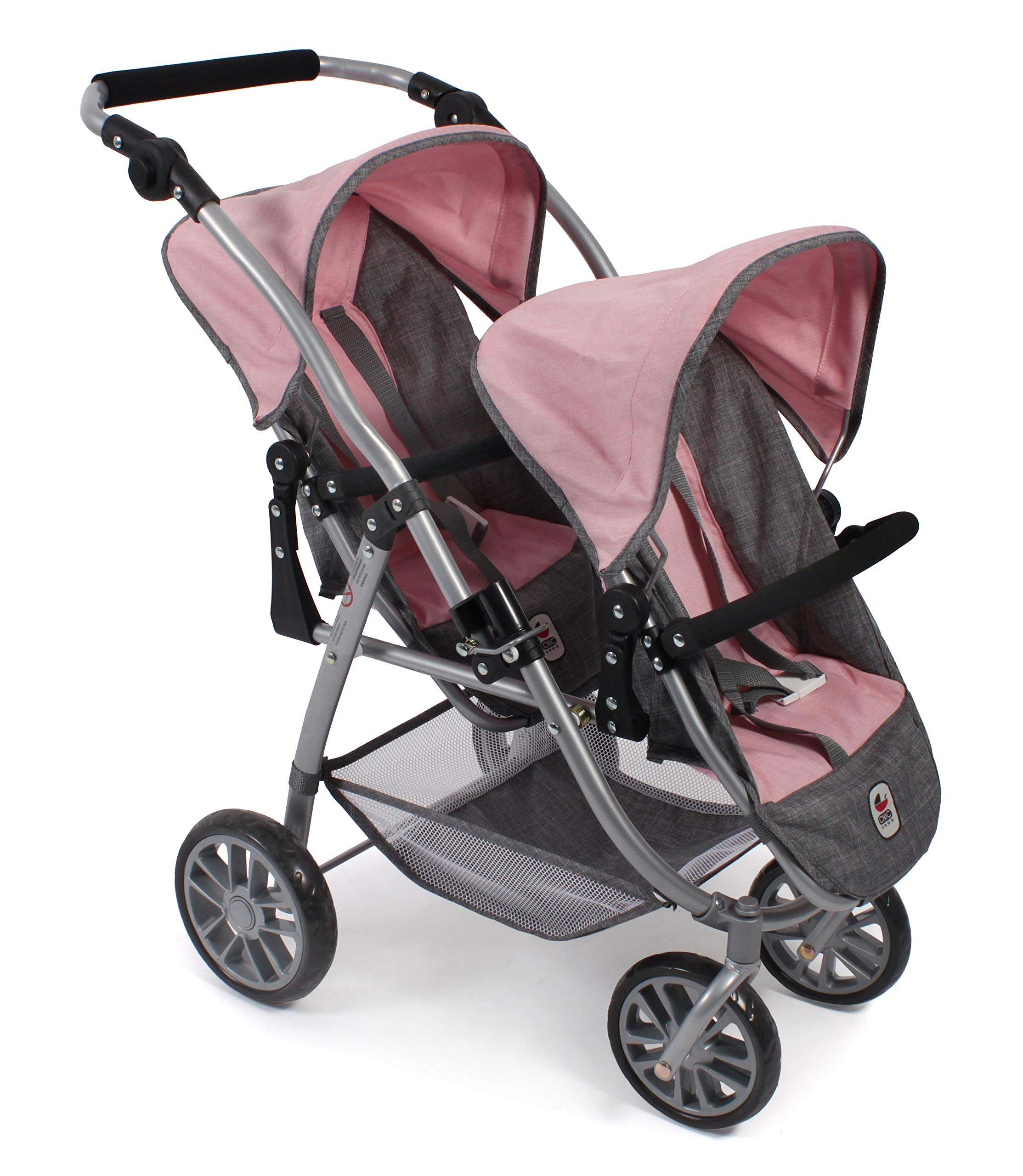 Bayer Chic 2000 689 15 Doll pram, Rose