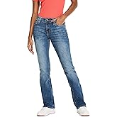 Aeropostale Women's Aero Mid Rise Bootcut Jean