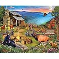 White Mountain Puzzles - Great Smoky National Park - 1000 Piece Jigsaw Puzzle for Adults & Kids - Fun Family Activity - 24"x30"