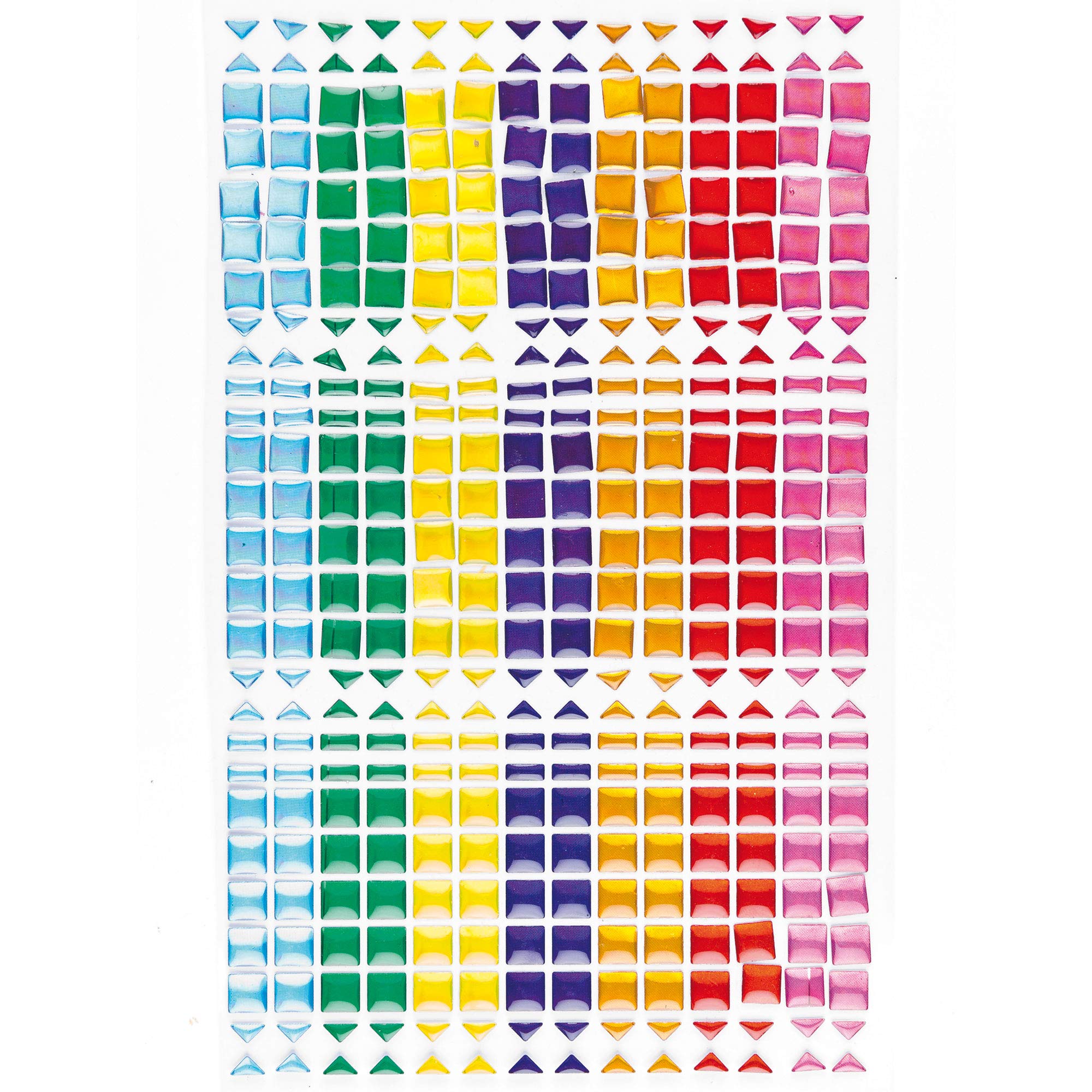 Baker Ross EF584 Mosaic Stick-On Stones (Pack of 375)