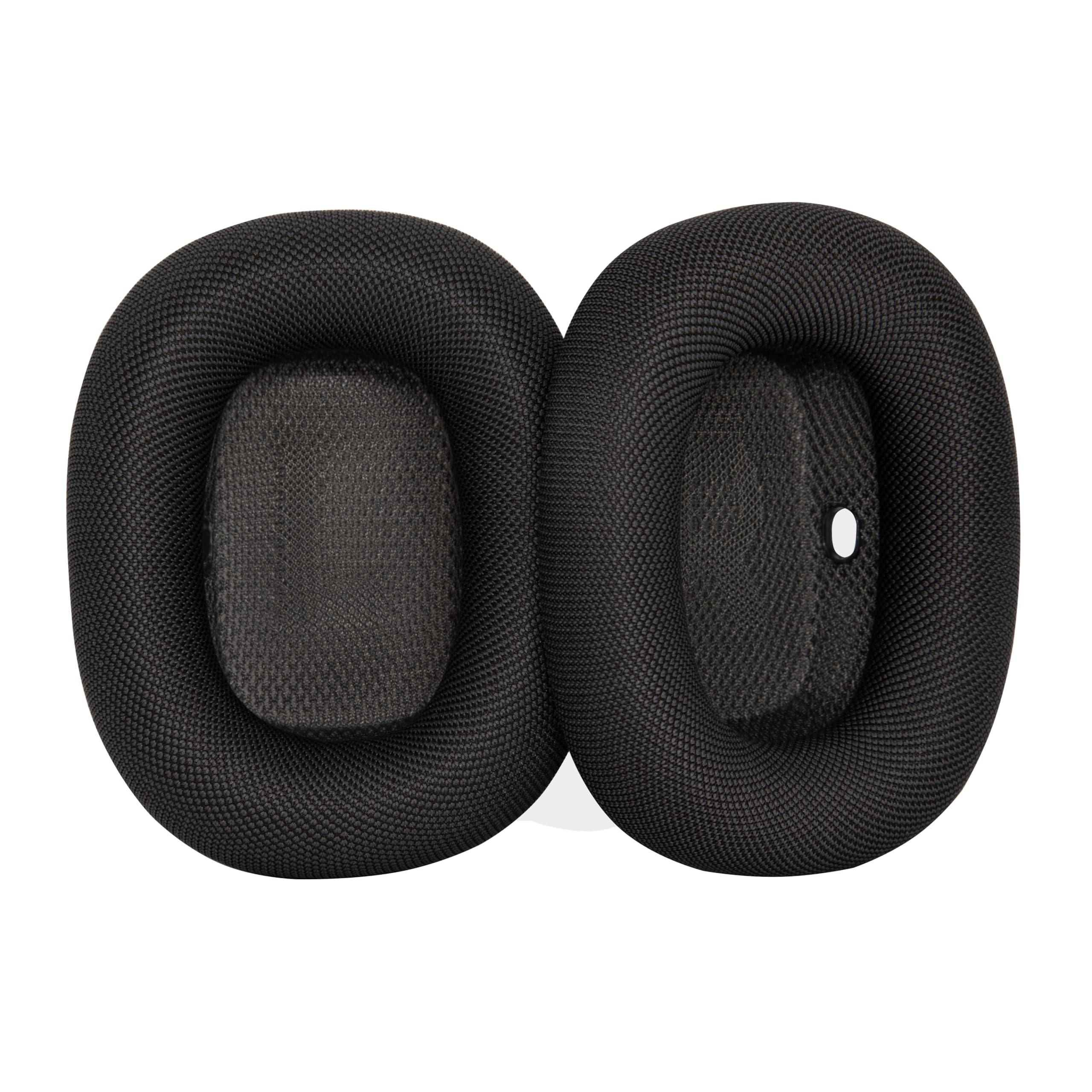 Photo 1 of ??Ear Cushions for AirPods Max Replacement Ear Pads - Cooling Mesh Fabric Cushions with Memory Foam & Secure Magnetic Attachment airpods max Ear Pads (Black)