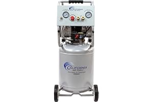 California Air Tools 10020AC Ultra Quiet & Oil-Free 2.0 Hp, 10.0 Gal. Aluminum Tank Air Compressor