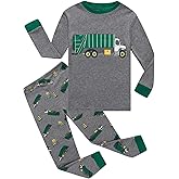 Little bety Boys Cotton Pajamas Long Sleeve Toddler Boys Pjs Kids Sleepwear Sets 18months-18years