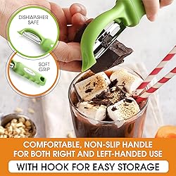 Spring Chef Premium Green Swivel Vegetable Peeler