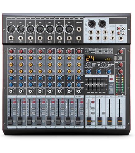 Soundcraft Console mixer profissional LX7ii 32 com 32 canais