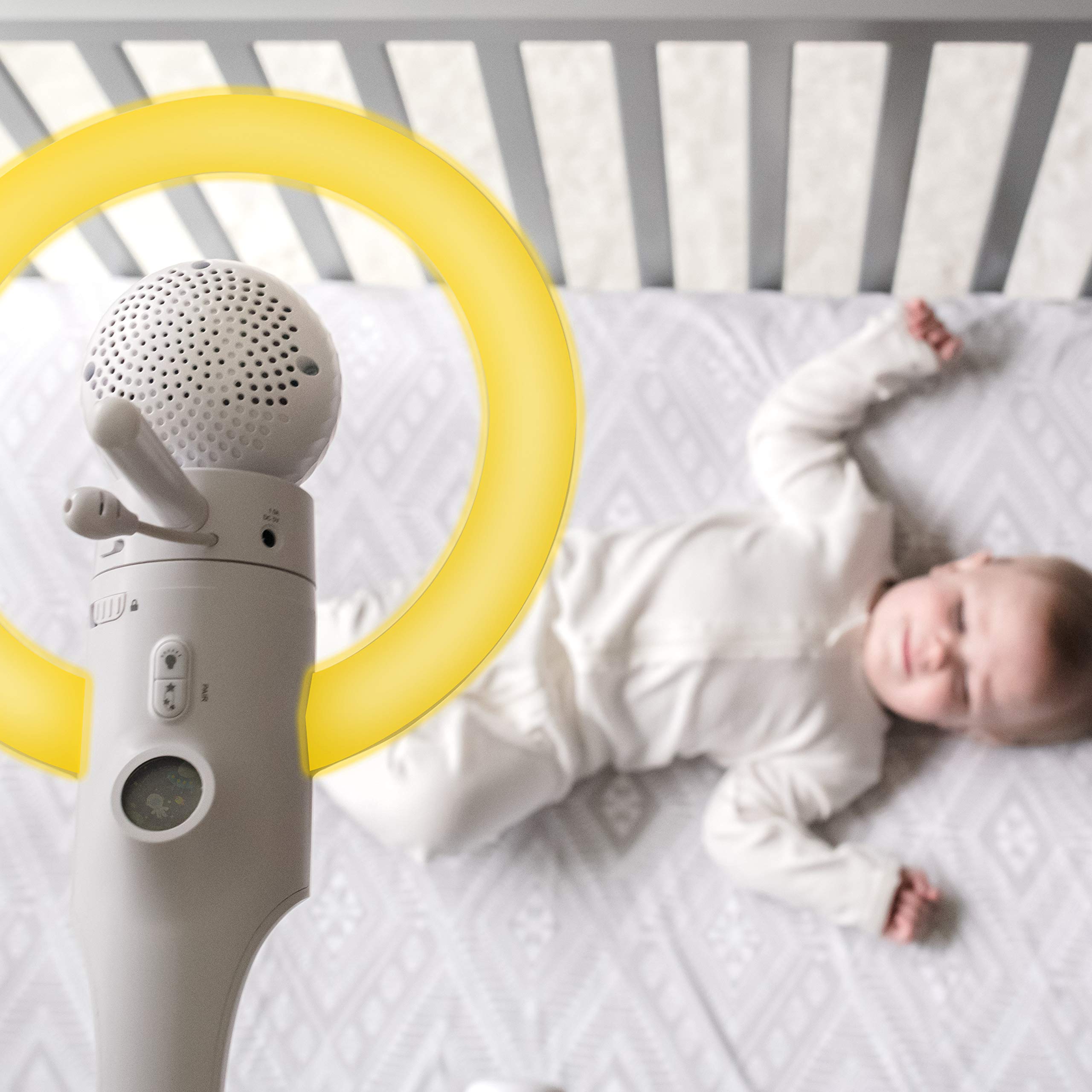 Motorola Halo+ Video Baby Monitor Infant WiFi Camera with Overhead