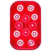 Optronics STL33RBP Red Lens Sealed Rectangular LED Stop/Turn/Tail Light