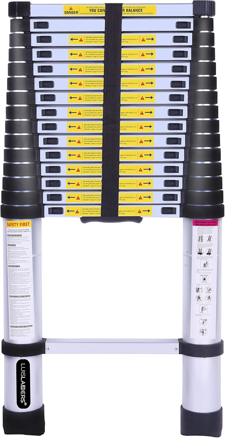 telescopic ladder 15 ft