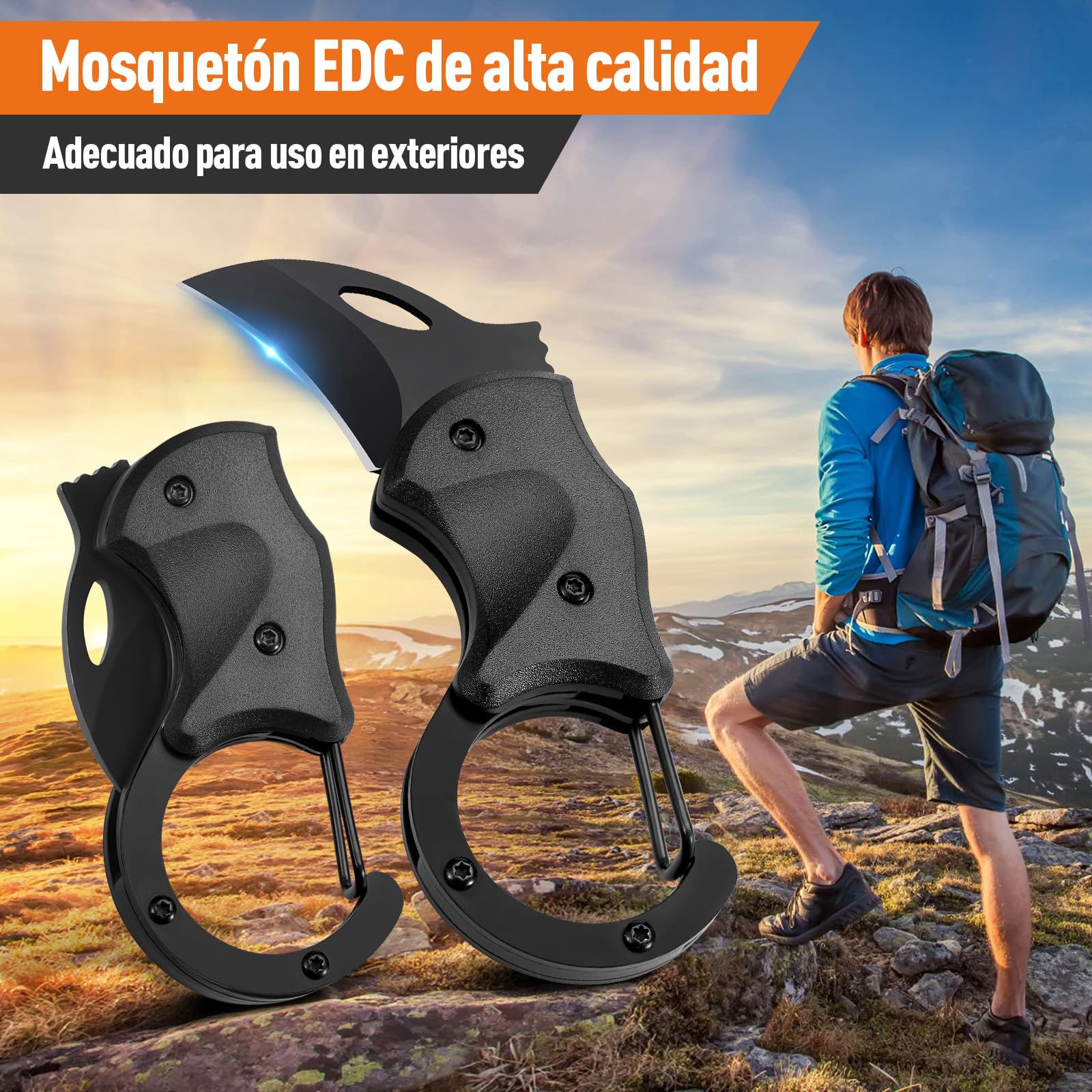 ZOOI Geschenke für Männer, Messer Outdoor Multitool Taschenmesser Klappmesser, Geburtstagsgeschenk Gadgets für Männergeschenke, Gadgets für Männer Männergeschenke Jahrestag Geschenk für Ihn 6
