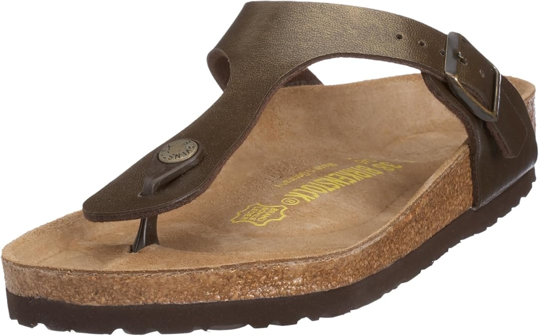 gizeh birkenstock golden brown